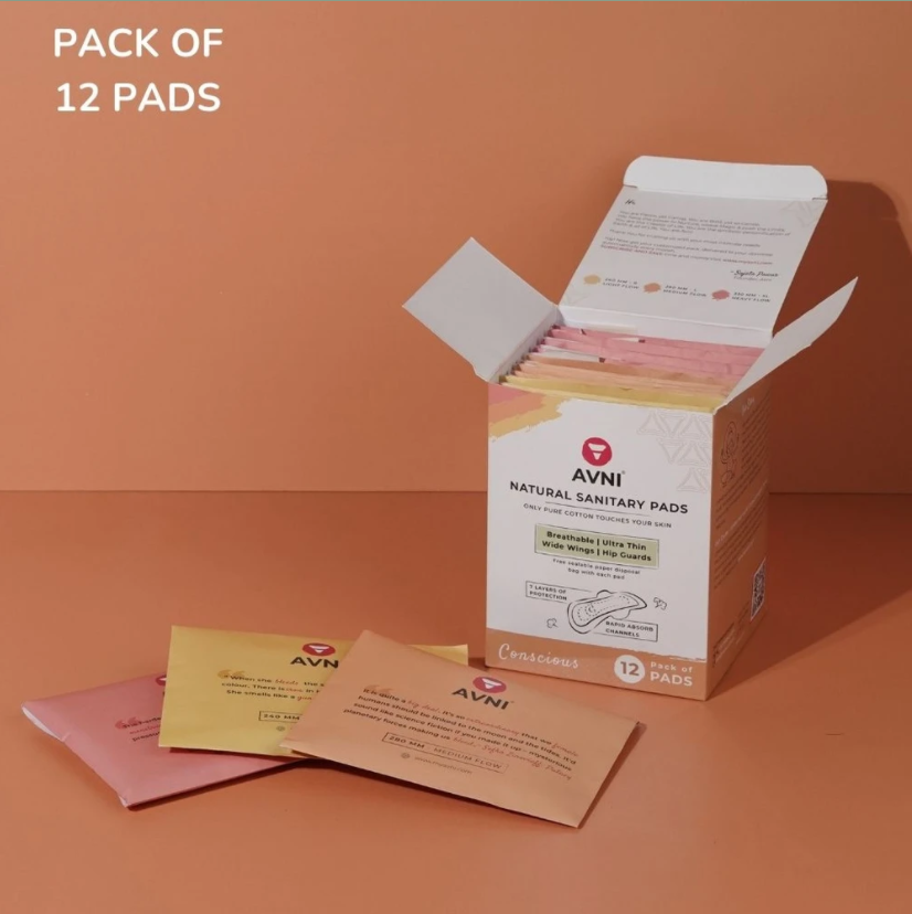 Screenshot 2021-09-22 111245 Avni Natural Cotton Pads 330mm - Pack of 12 (Disposable) - Image 1