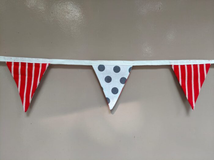FABRIC BUNTING (TRIANGLE SHAPE) - Image 1