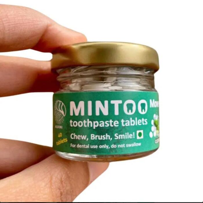 ARANI MINTOO TOOTHPASTE TABLETS MOVE (40 TABLETS) - Image 1